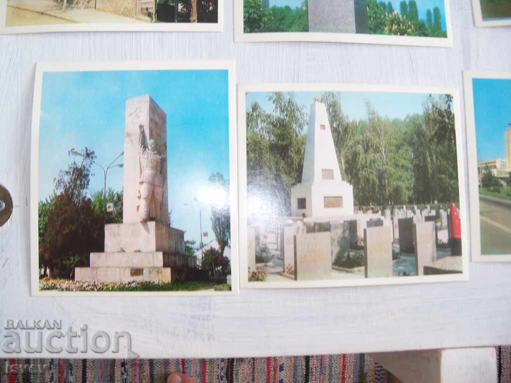 12 cards "Monuments of fidelity in Vidin district" - 7