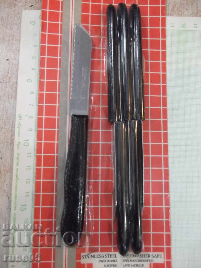 Lot of 6 pcs. small English service knife with price 10.00 BGN | € 5.11 Lot of 6 pcs. small English service knife with price 10.00 BGN | € 5.11