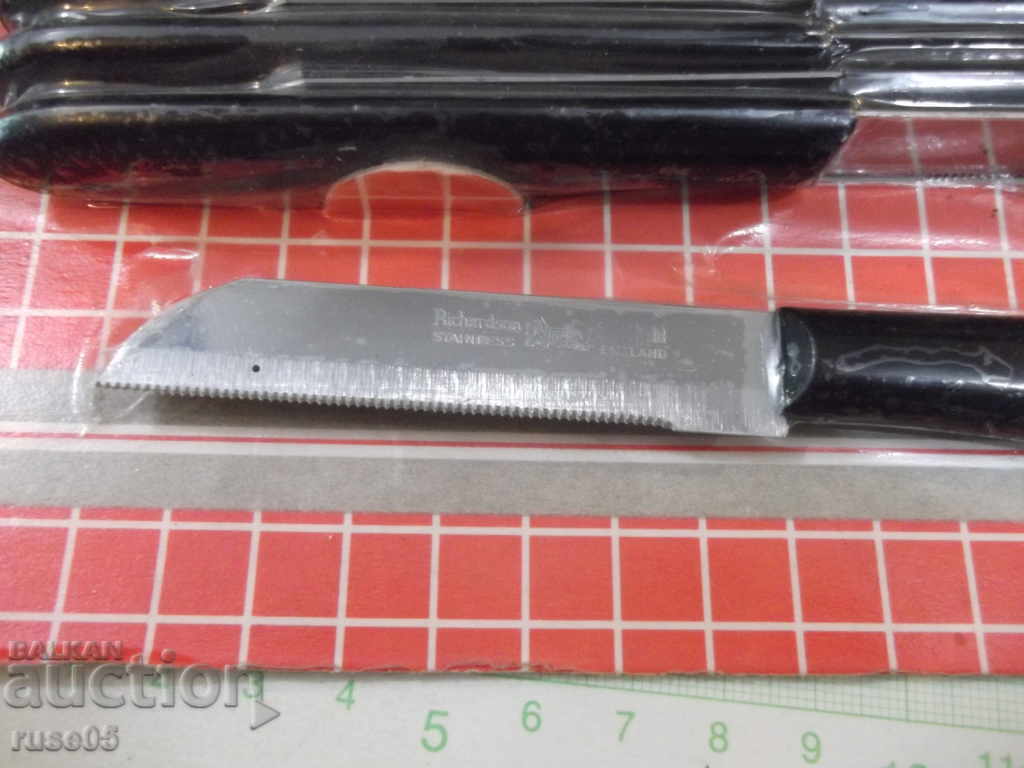 Auction Lot of 6 pcs. small English service knife Auction Lot of 6 pcs. small English service knife