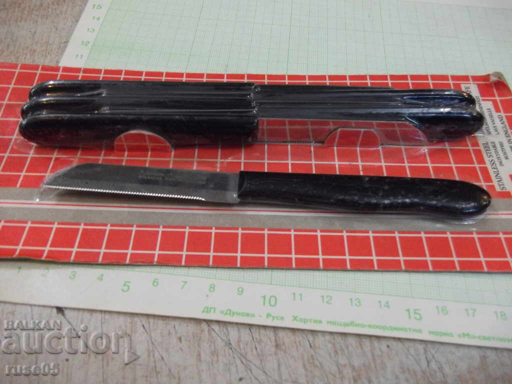 Delivery of Lot of 6 pcs. small English service knife Delivery of Lot of 6 pcs. small English service knife