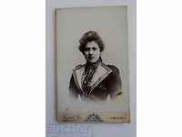 END OF 19TH CENTURY PHOTO FEMALE PORTRAIT PHOTO CARDBOARD