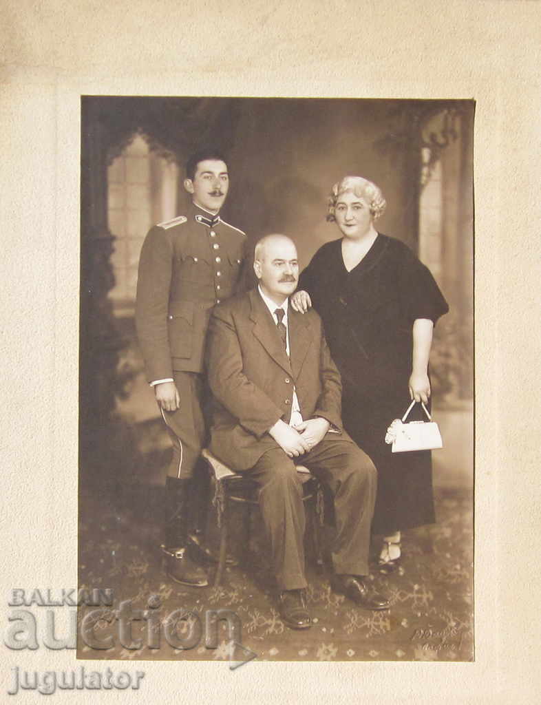 Kingdom of Bulgaria military photo Officer in uniform Datsov with price 20.00 BGN | € 10.23