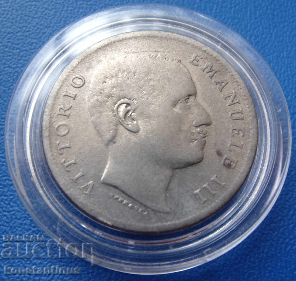 Italia 1 Lira 1907 R Rare cu preț € 23.01 | 45.00 BGN Italia 1 Lira 1907 R Rare cu preț € 23.01 | 45.00 BGN