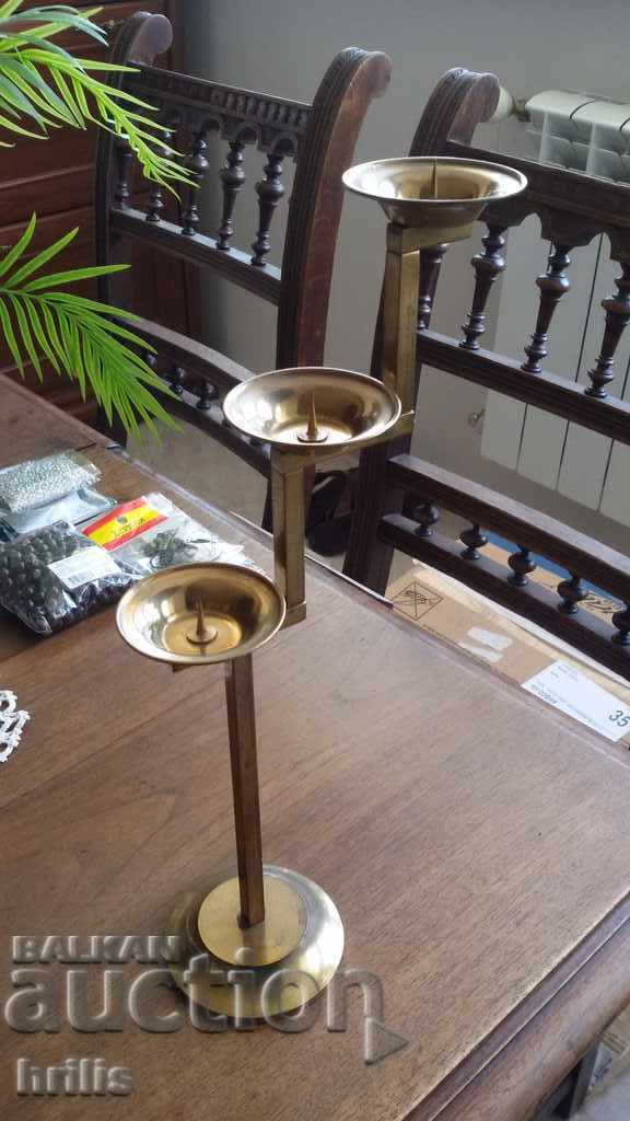 BEAUTIFUL SOLID BRASS CANDLESTICK