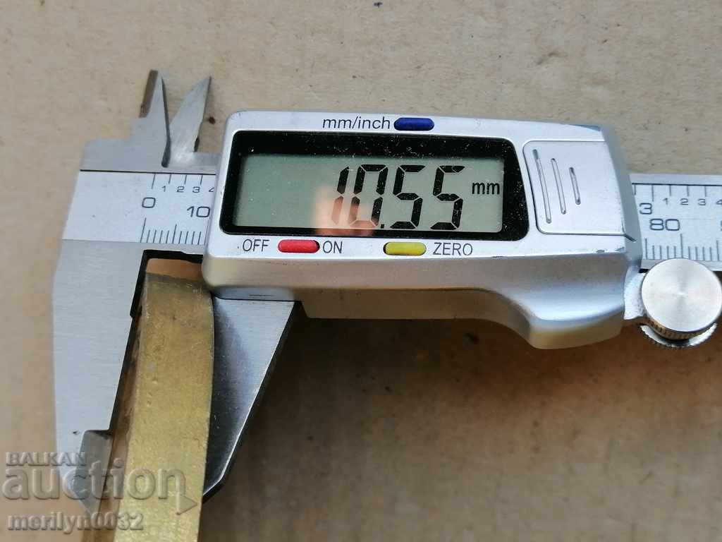 Pendulum weight from an old wall clock - 5