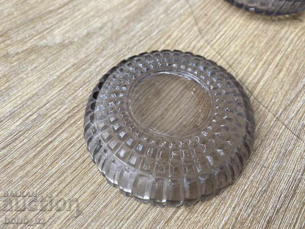 10353. PLACI DE SERVICII VECHI PENTRU STICLĂ COLORATĂ DULCE MASIVĂ O - 6 10353. PLACI DE SERVICII VECHI PENTRU STICLĂ COLORATĂ DULCE MASIVĂ O - 6