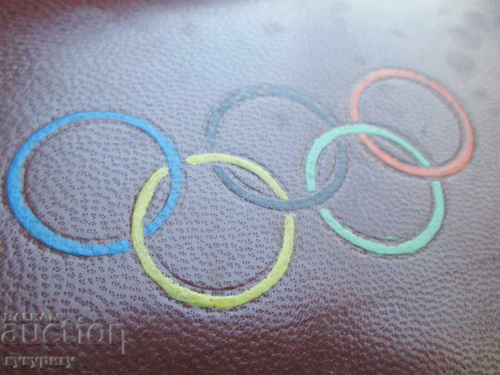 Auction An old old blank photo album from the Olympics Auction An old old blank photo album from the Olympics