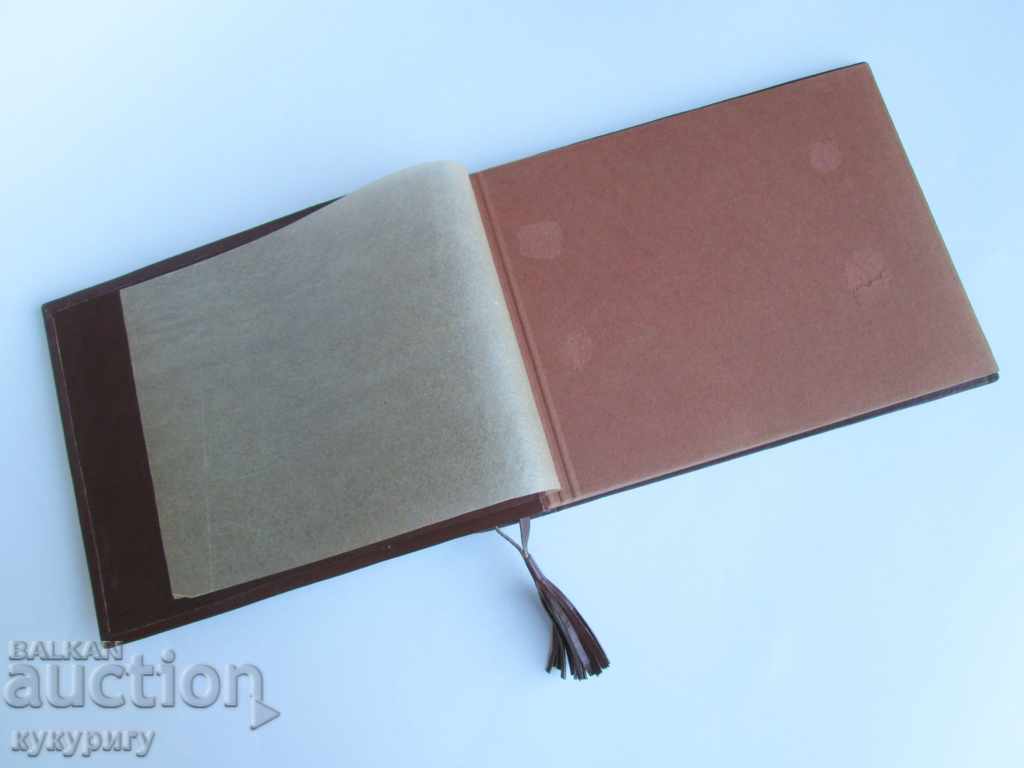 An old old blank photo album from the Olympics - 7 An old old blank photo album from the Olympics - 7