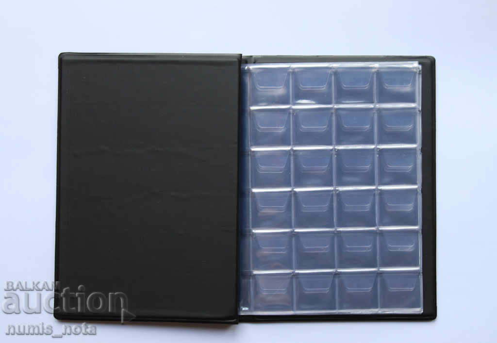 coin album for 192 coins up to 20 mm. - 6 coin album for 192 coins up to 20 mm. - 6