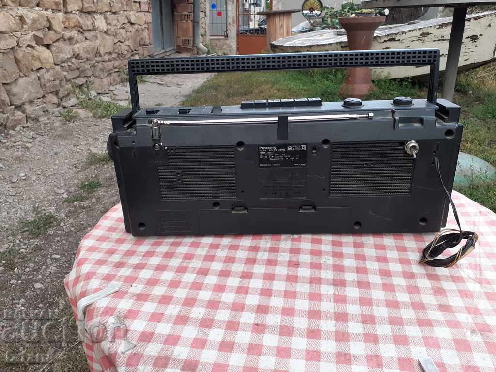 Auction Old Panasonic radio cassette player Auction Old Panasonic radio cassette player