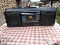Old Panasonic radio cassette player