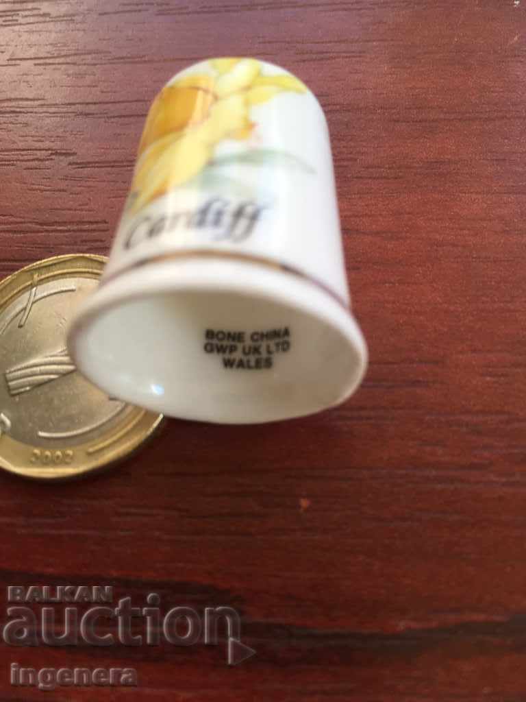 Thimble porcelain with price 5.00 BGN | € 2.56 Thimble porcelain with price 5.00 BGN | € 2.56