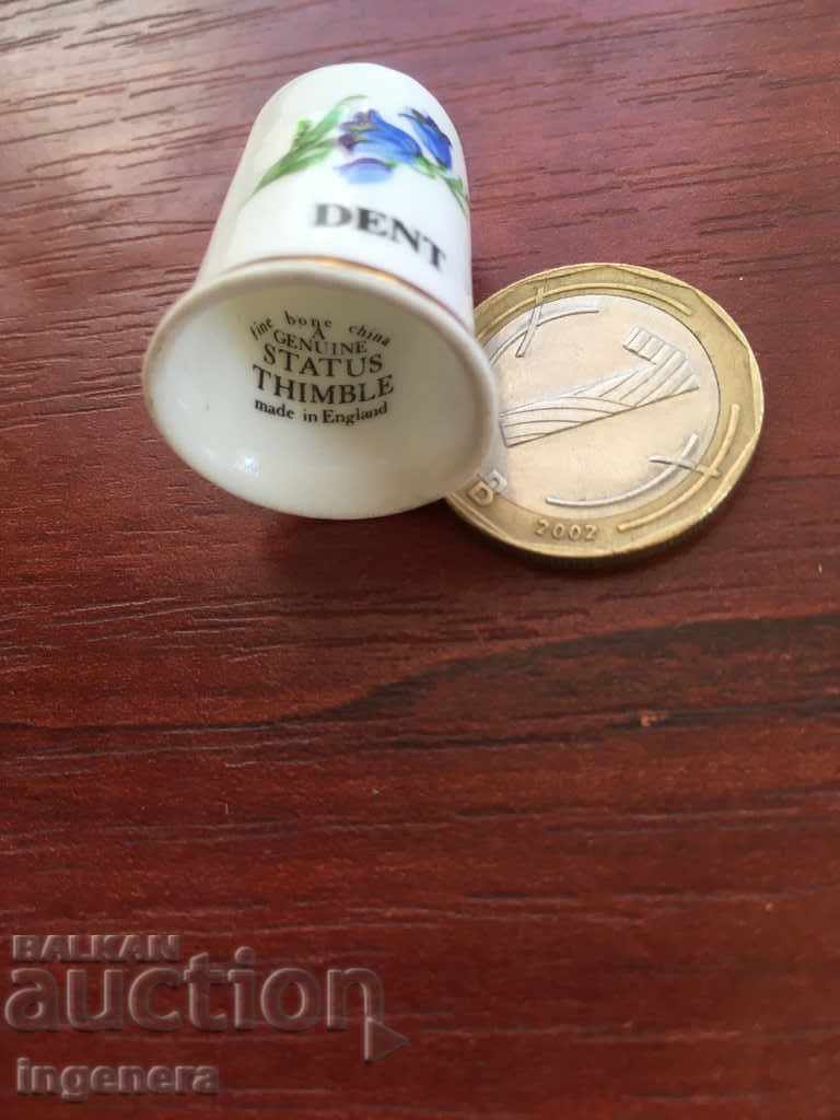 Auction Thimble porcelain Auction Thimble porcelain