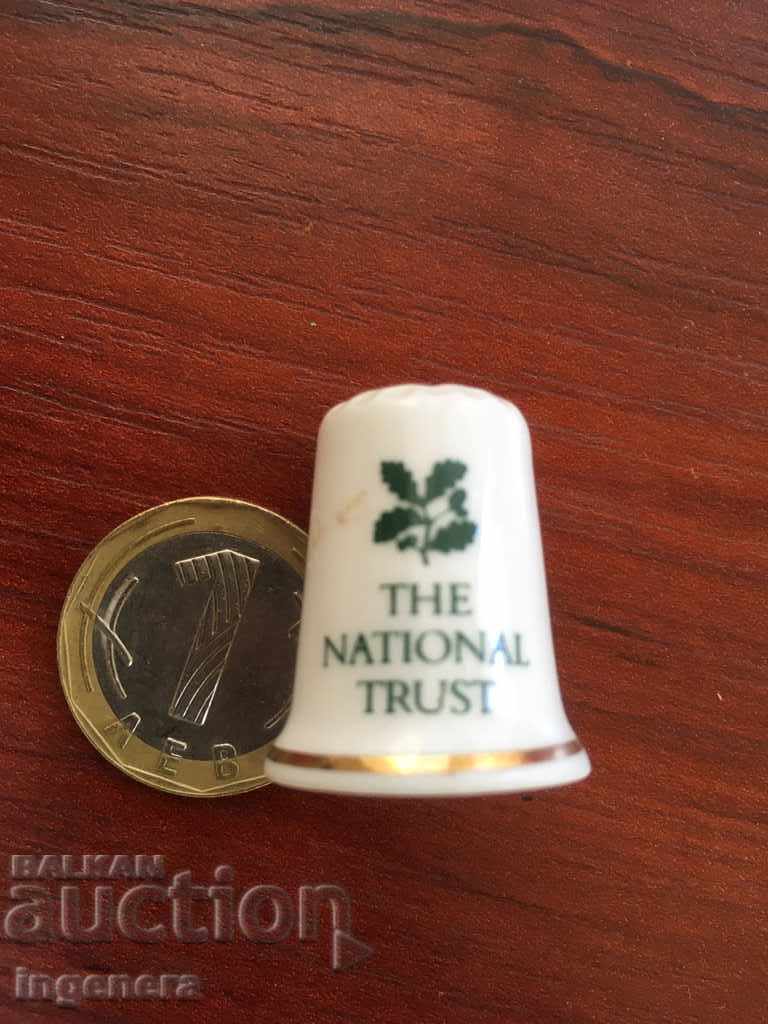 Auction Thimble porcelain Auction Thimble porcelain