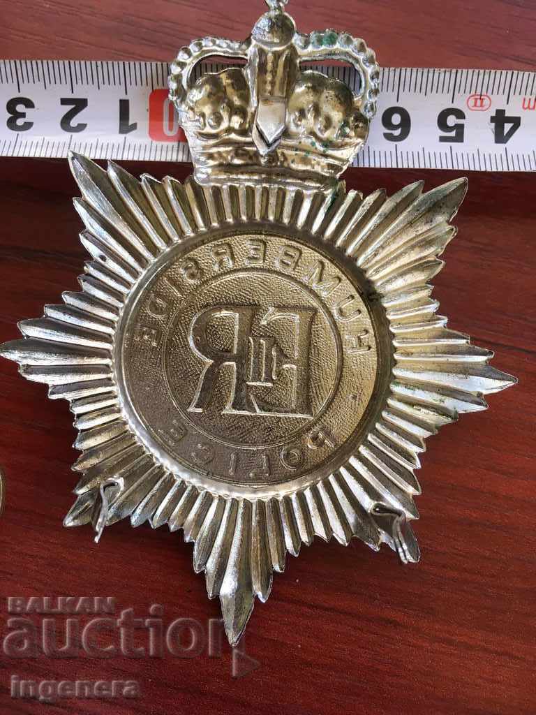Delivery of BADGE BADGE POLICE ENGLAND METAL