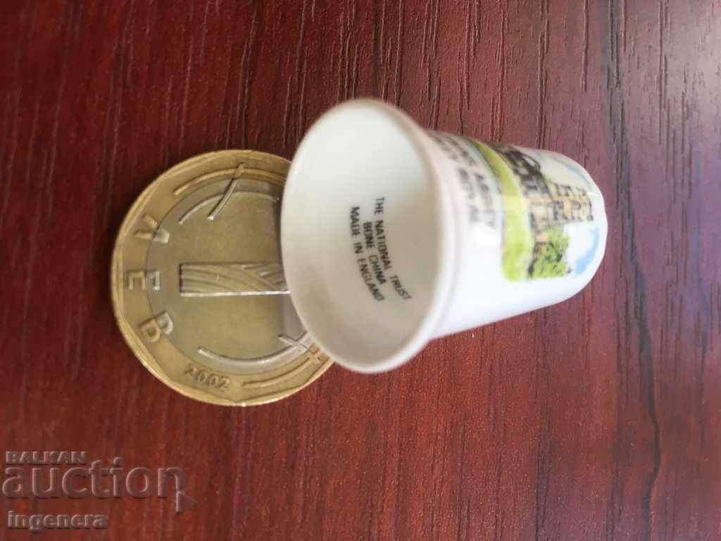 Auction Thimble porcelain Auction Thimble porcelain