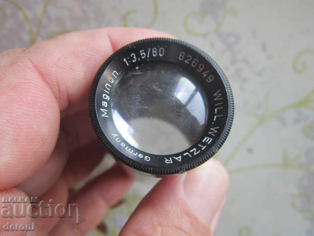 Auction  German eyepiece lens