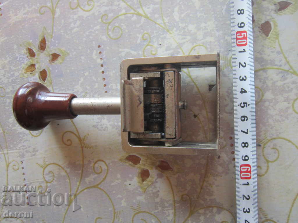 Unique German railway print 1881 Metal and bakelite with price 30.00 BGN | € 15.34 Unique German railway print 1881 Metal and bakelite with price 30.00 BGN | € 15.34