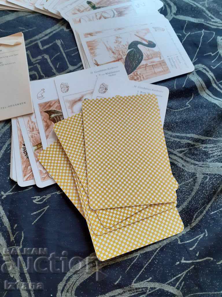 Old children's playing cards - 6 Old children's playing cards - 6