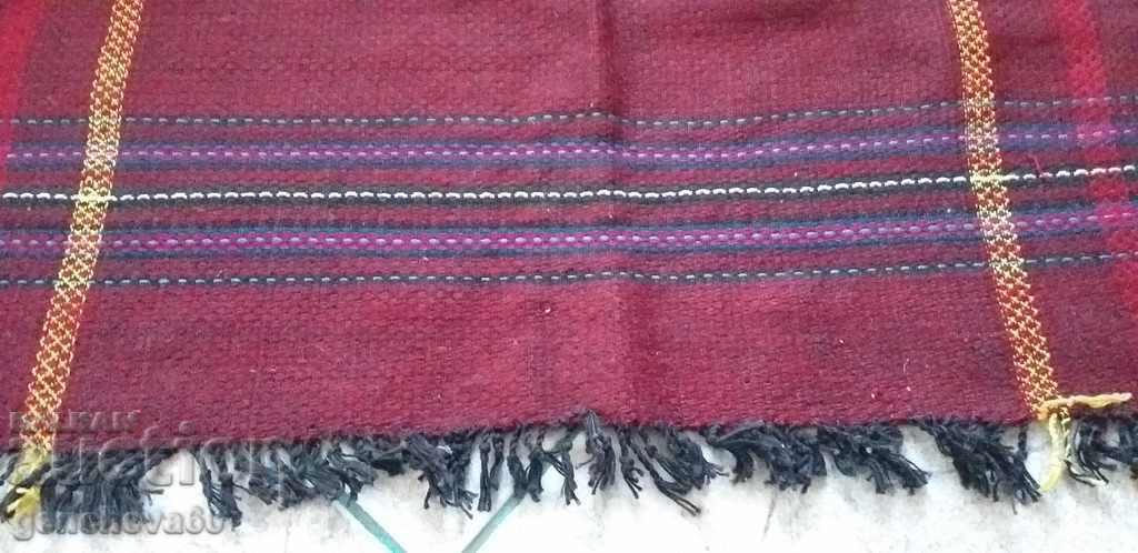 Auction  Handwoven apron/wool, cotton