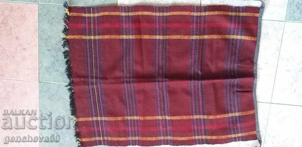 Handwoven apron/wool, cotton - 5