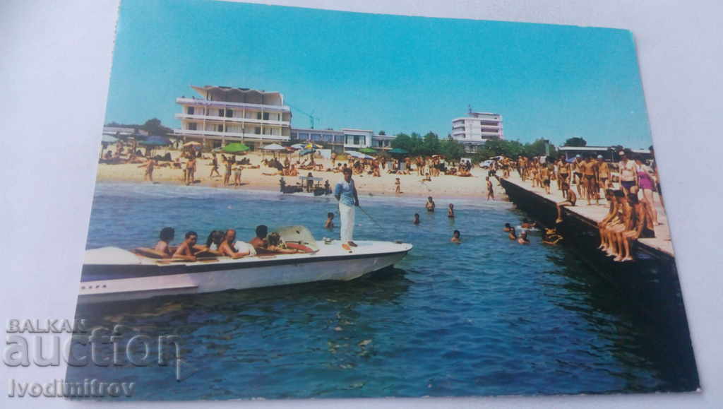 Postcard Sunny Beach The Beach 1966