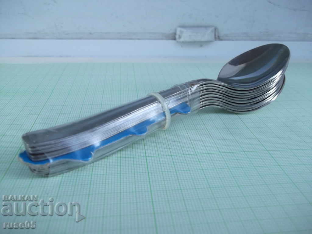 Lot of 10 pcs. spoons - 5 Lot of 10 pcs. spoons - 5