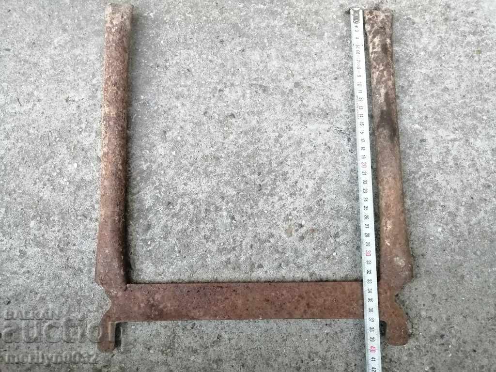 Hand-scraped scraper for wrought iron shoes - 5