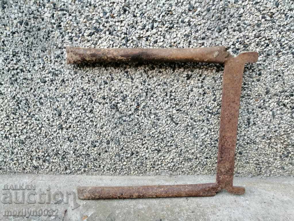 Hand-scraped scraper for wrought iron shoes - 6