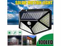 SOLAR LAMP WITH 100 LED, WITH PIR MOTION SENSOR CL-100