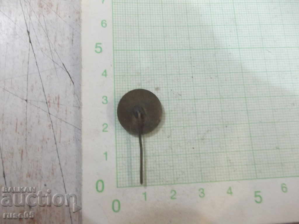 Badge "DMZ - G. DIMITROV - RUSE" - 1 with price 2.00 BGN | € 1.02