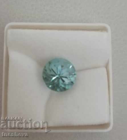 Auction HIGH CLASS, natural aquamarine 6.35 carats Auction HIGH CLASS, natural aquamarine 6.35 carats