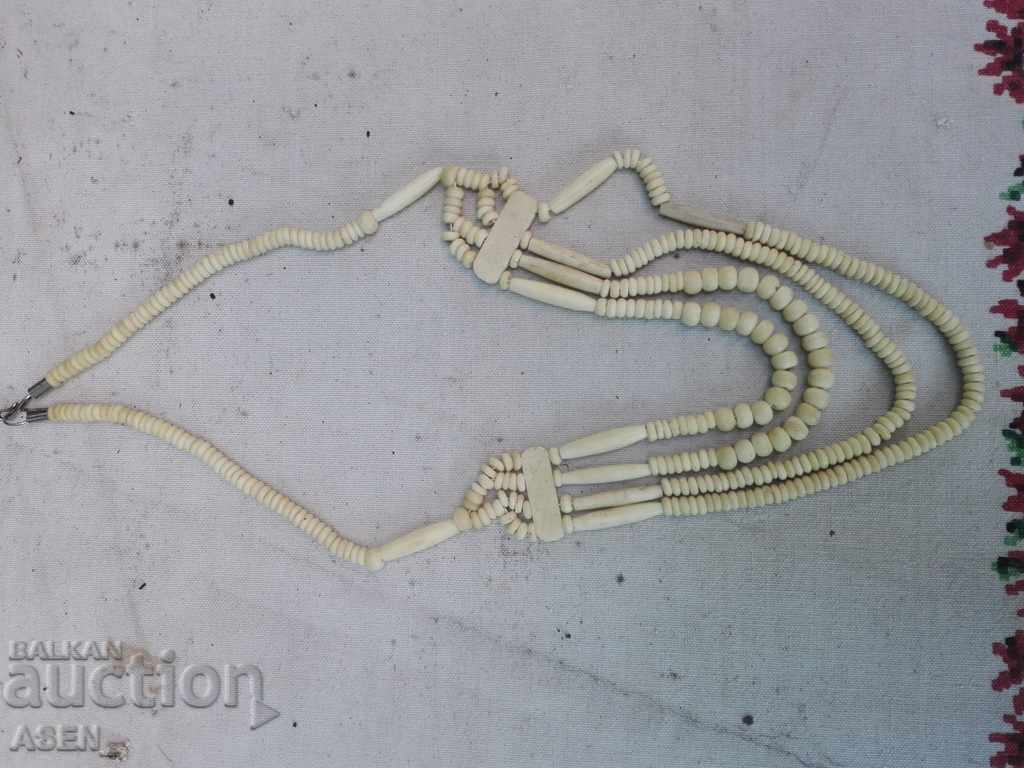 necklace -bone