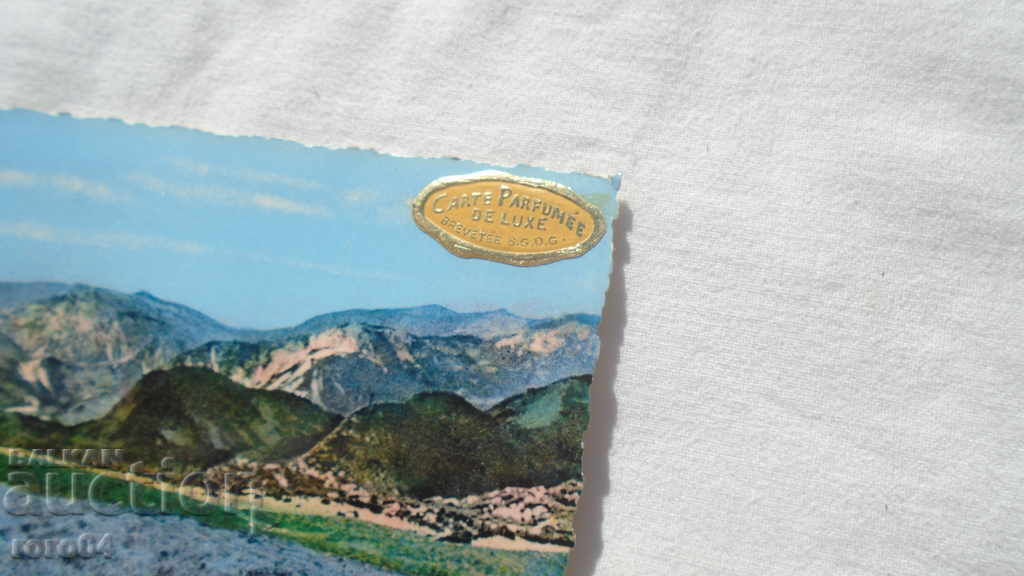 Auction Carte Parfumée de Luxe "Vallazur" Grasse Brevete S.D.G.D. Auction Carte Parfumée de Luxe "Vallazur" Grasse Brevete S.D.G.D.