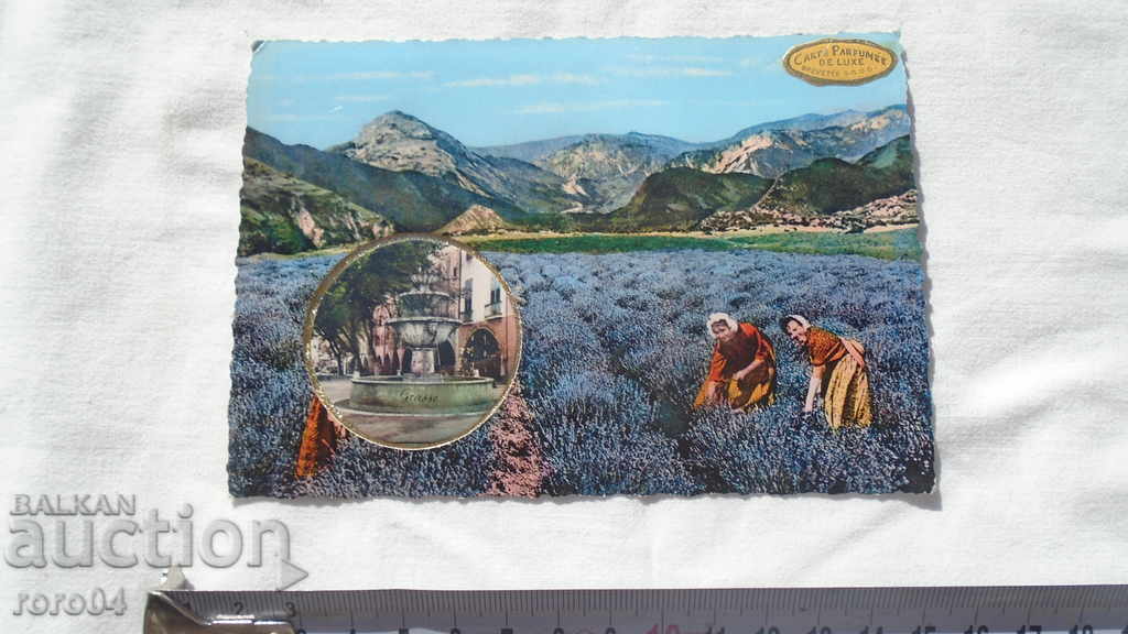 Delivery of Carte Parfumée de Luxe "Vallazur" Grasse Brevete S.D.G.D. Delivery of Carte Parfumée de Luxe "Vallazur" Grasse Brevete S.D.G.D.