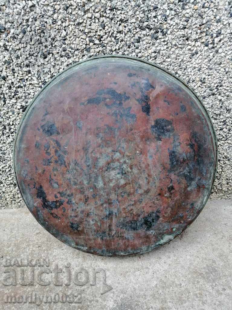 Copper pan, copper vessel, copper, saucer, copper, pan, tray with price 84.00 BGN | € 42.95 Copper pan, copper vessel, copper, saucer, copper, pan, tray with price 84.00 BGN | € 42.95