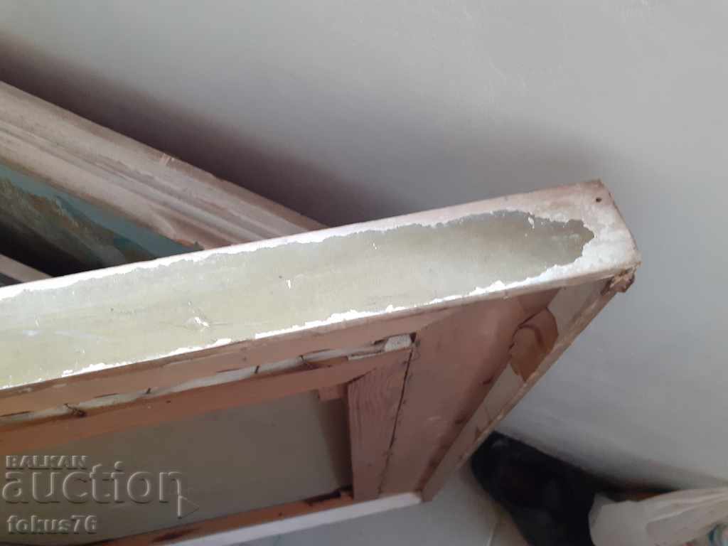 LARGE OIL PAINTING ON CANVAS SIGNED FRAME - 5 LARGE OIL PAINTING ON CANVAS SIGNED FRAME - 5