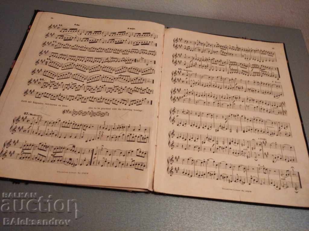 Παλιό βιβλίο μουσικής - 5 Παλιό βιβλίο μουσικής - 5