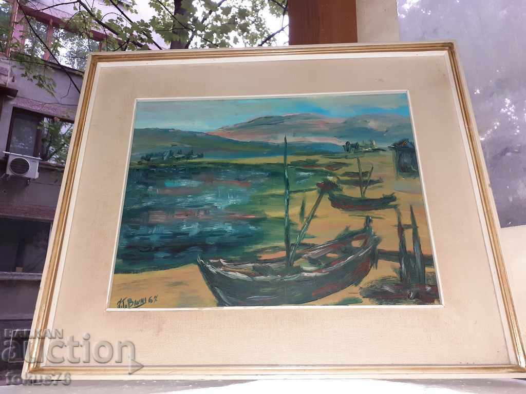 КАРТИНА МАСЛО НА ПЛАТНО ПОДПИС РАМКА с цена 150.00 лв. | € 76.69 КАРТИНА МАСЛО НА ПЛАТНО ПОДПИС РАМКА с цена 150.00 лв. | € 76.69