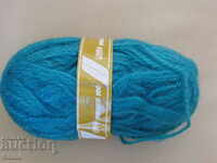 Turquoise green yarn UZAY MOHER 100 grams