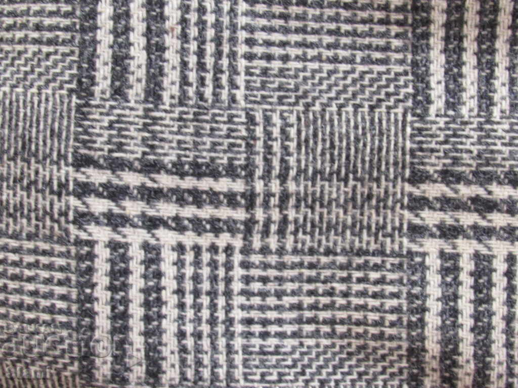 Auction  Fabric black and white square-1.50 / 1.50 m