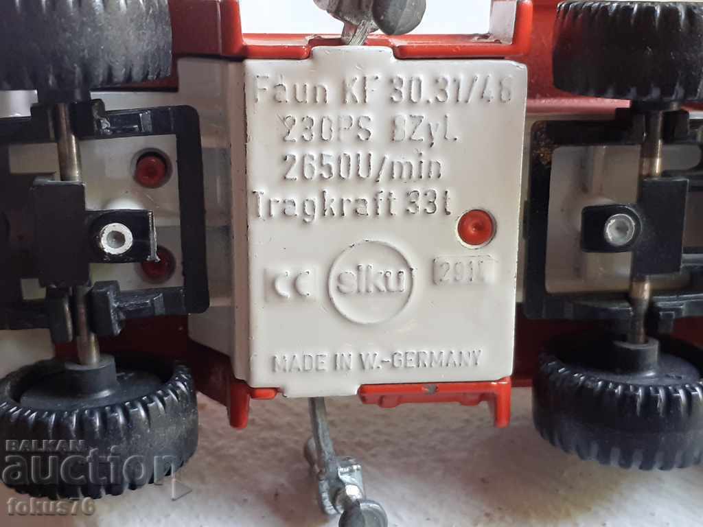 Delivery of FIRE - RARE COLLECTOR TOY - SIKU 2914 Delivery of FIRE - RARE COLLECTOR TOY - SIKU 2914