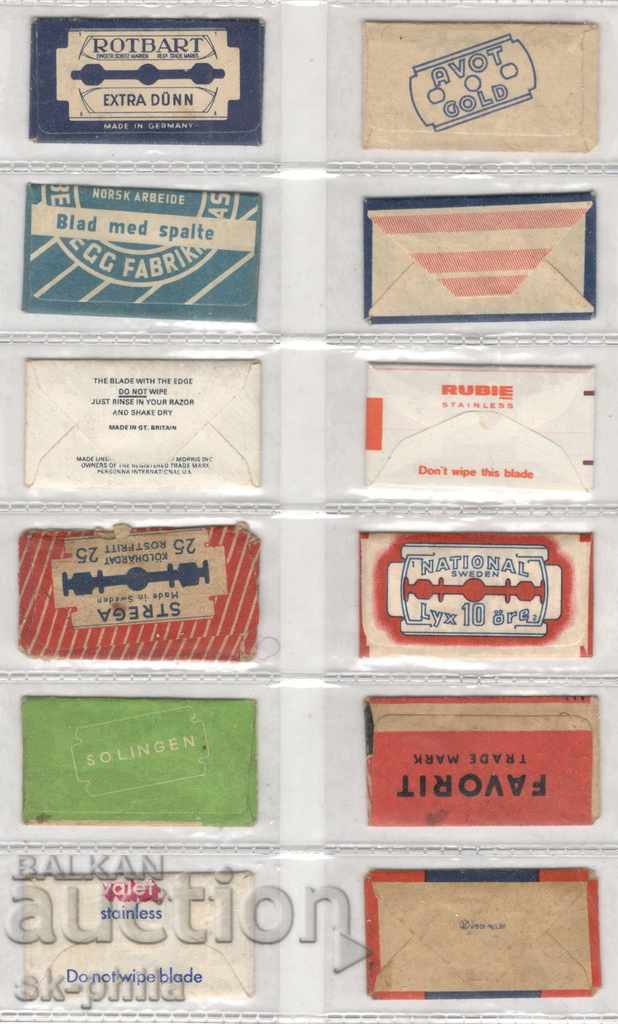 Old razor blades - 12 pieces with price 11.00 BGN | € 5.62 Old razor blades - 12 pieces with price 11.00 BGN | € 5.62