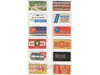 Lame de ras vechi - 12 bucăți