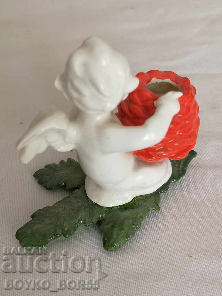 Two Ancient Rare German Porcelain Figures Amurchvta - 5 Two Ancient Rare German Porcelain Figures Amurchvta - 5