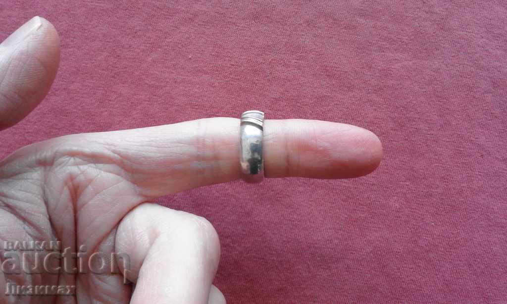 silver ring - women's - 7.9 g, 925 sample - BEAUTY !! - 5