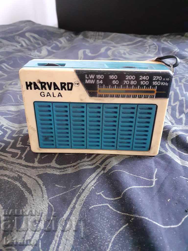 Old radio, Gala Harvard radio receiver Old radio, Gala Harvard radio receiver