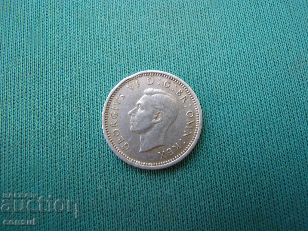 Anglia 3 Pence 1941 Monedă Rară cu preț € 2.56 | 5.01 BGN