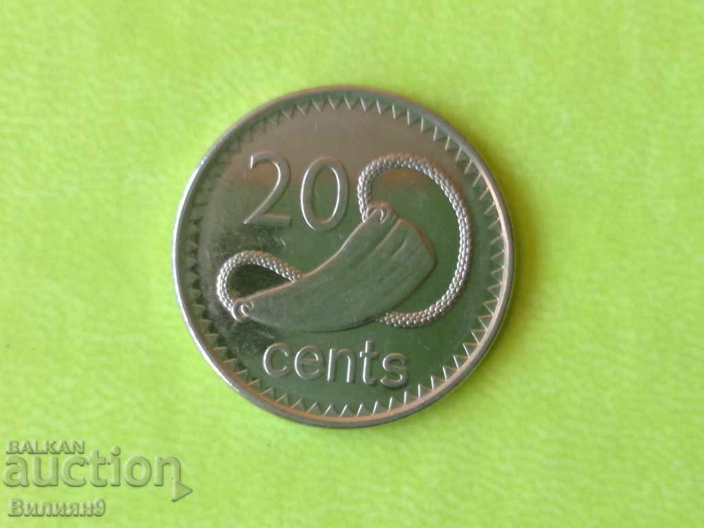 20 cents 2010 Fiji