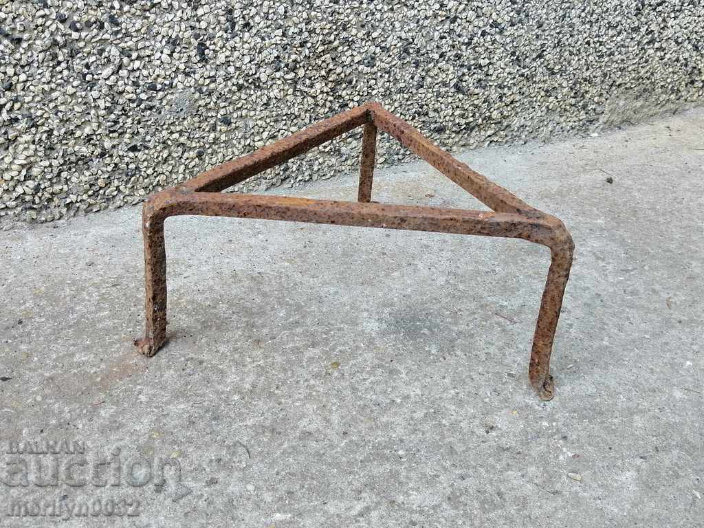 Old forged sazek, wrought iron, primitive Old forged sazek, wrought iron, primitive
